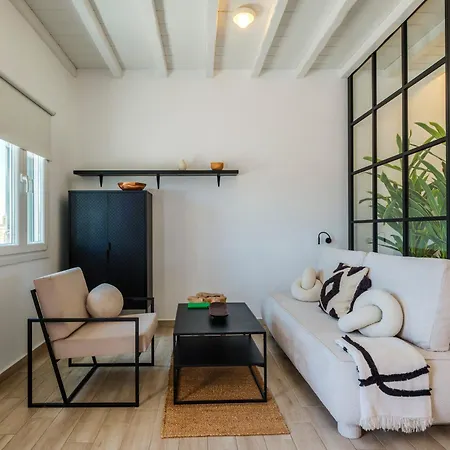Silvair Jacuzzi Suites, Mykonos Semesterbostad *