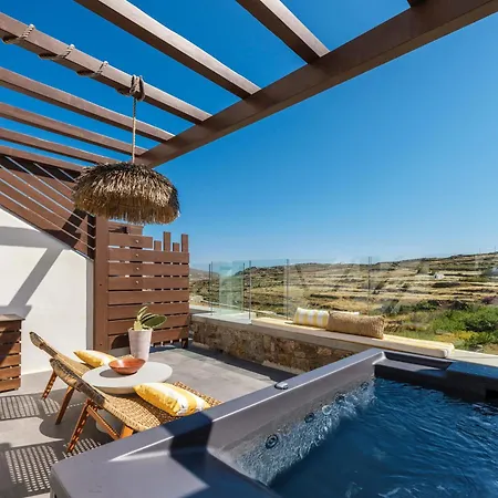 Silvair Jacuzzi Suites, Mykonos Semesterbostad *