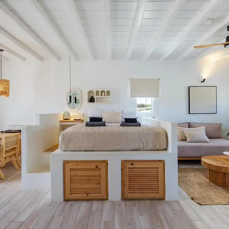 Silvair Jacuzzi Suites, Mykonos Semesterbostad *