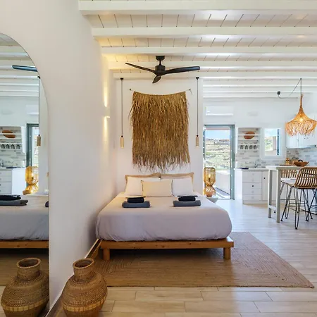 Silvair Jacuzzi Suites, Mykonos Semesterbostad Mykonos Town
