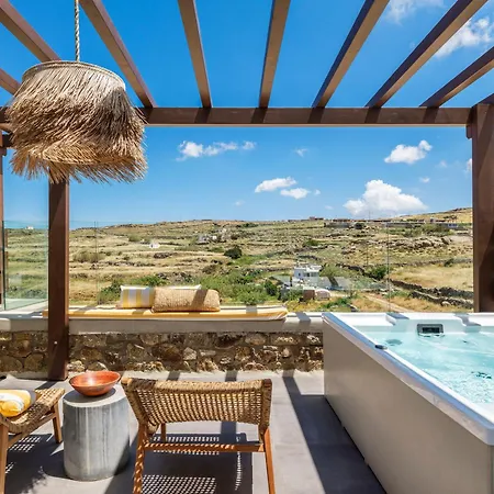 Feriehus Silvair Jacuzzi Suites, Mykonos *