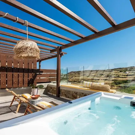 Silvair Jacuzzi Suites, Mykonos בית נופש *